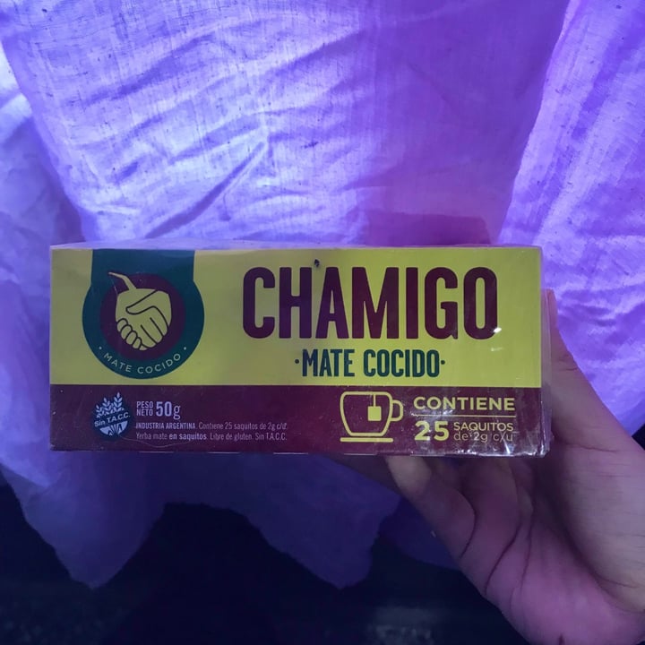photo of Chamigo Mate Cocido shared by @astridrojas on  27 Jun 2021 - review