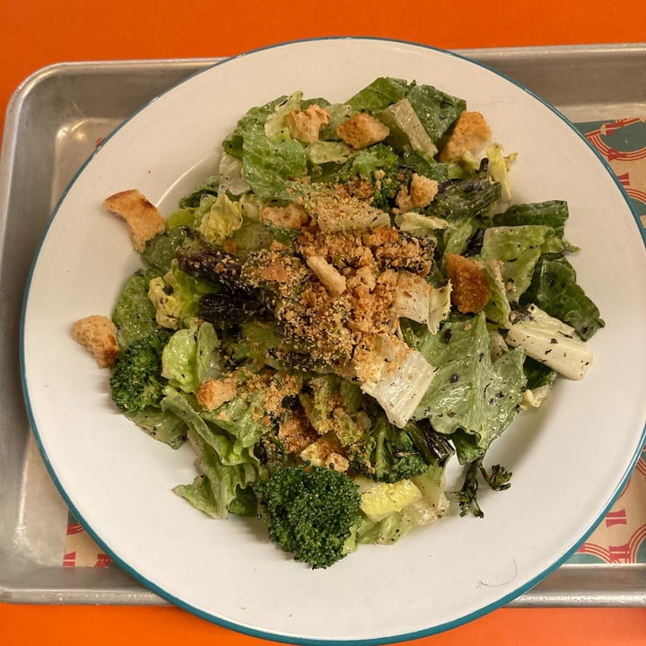 photo of Lekka Burger Broccolini Caesar Salad shared by @plantgirl on  22 Jun 2022 - review