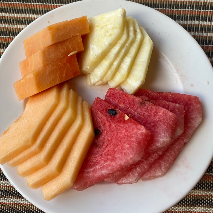 photo of VIK Hotel Arena Blanca All Inclusive Fruit plate at breakfast shared by @dawnavalon on  10 Aug 2021 - review