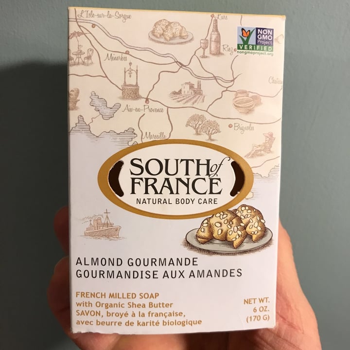 photo of South of France Almond bar soap shared by @esanford on  01 Jan 2021 - review
