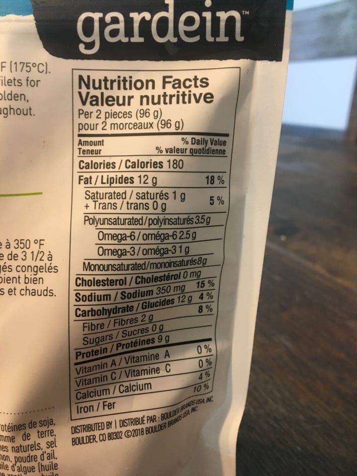 review photo of Gardein Golden Plant Based F'sh Filets shared by @abastasia12 on 18 Jul 2019 - review