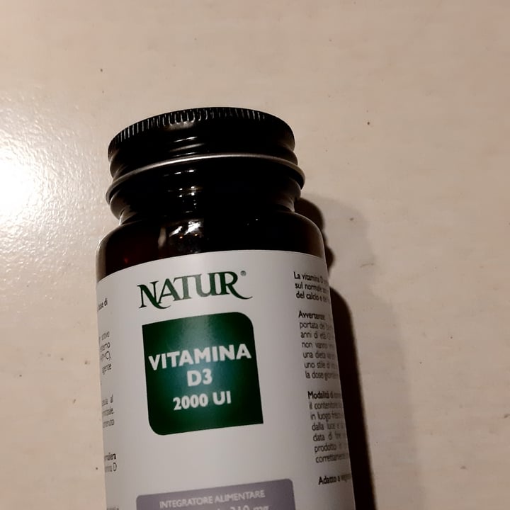 photo of Natur Vitamina d3 shared by @katiabarlocco on  16 Mar 2022 - review