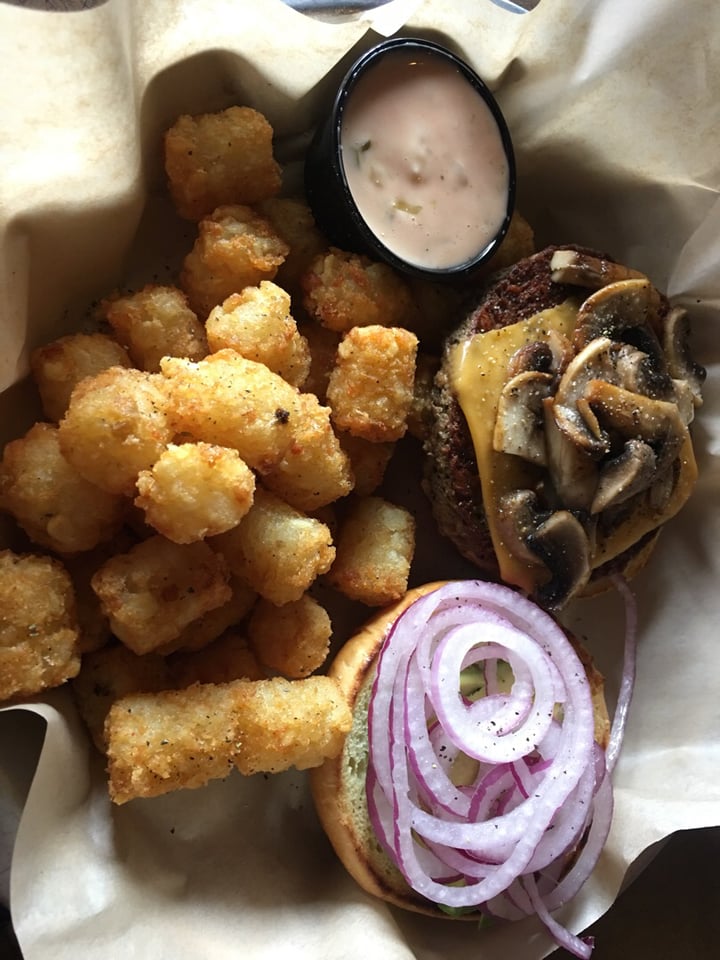 review photo of Stanley's Northeast Bar Room Impossible Burger shared by @markmokie on 12 Aug 2018 - review