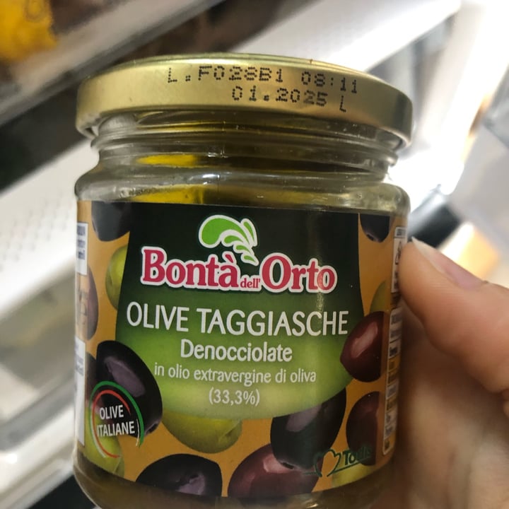 photo of Bontà dell'Orto Olive taggiasche shared by @saraspizzichino on  14 Apr 2022 - review