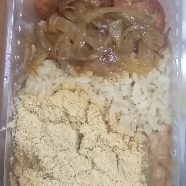review photo of Mount Zion Vegan Marmita congelada - PF com calabresa shared by @filipefabbri on 25 Apr 2022 - review