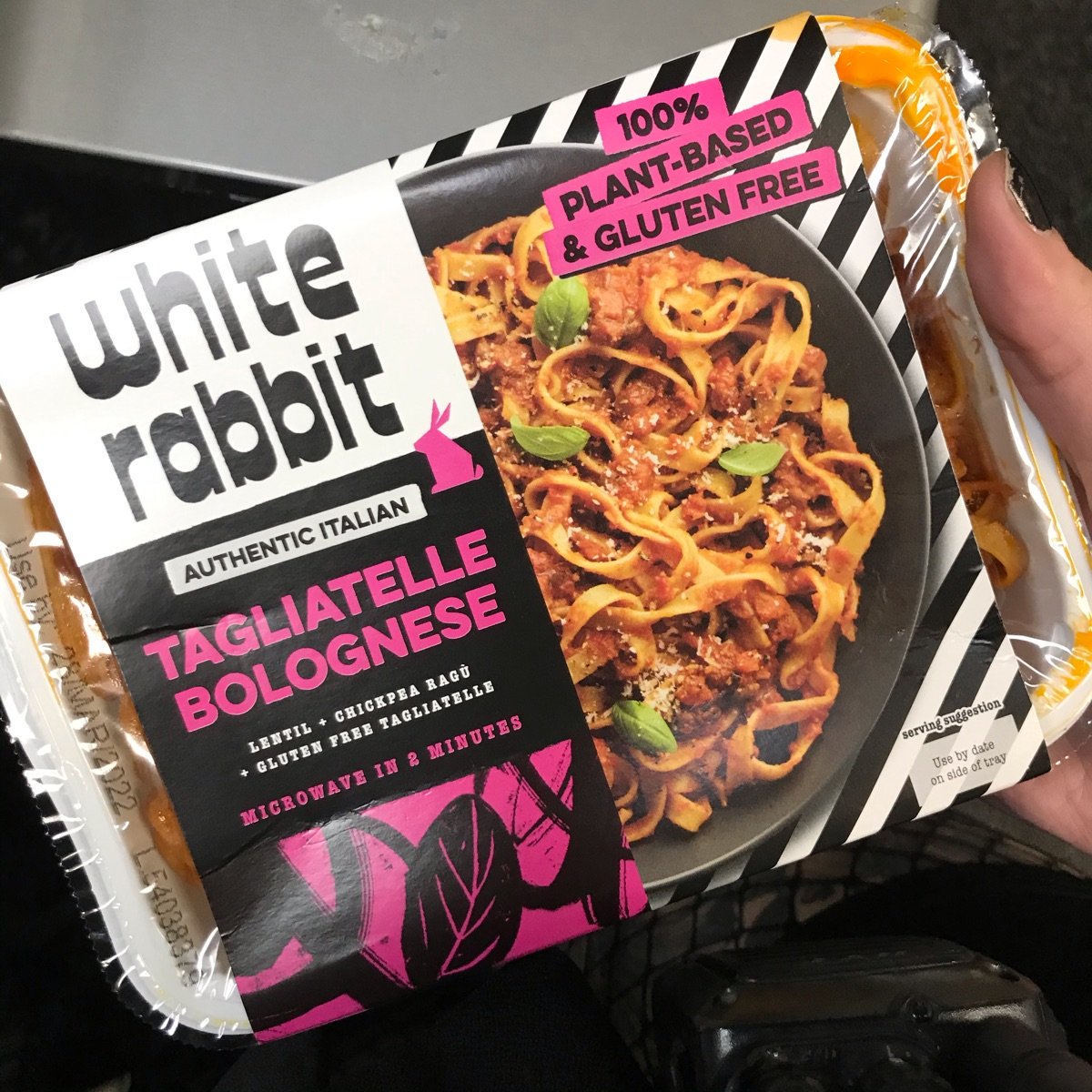 White Rabbit 25s Tagliatelle Bolognese from The White Rabbit - Vegan Product Reviews ...