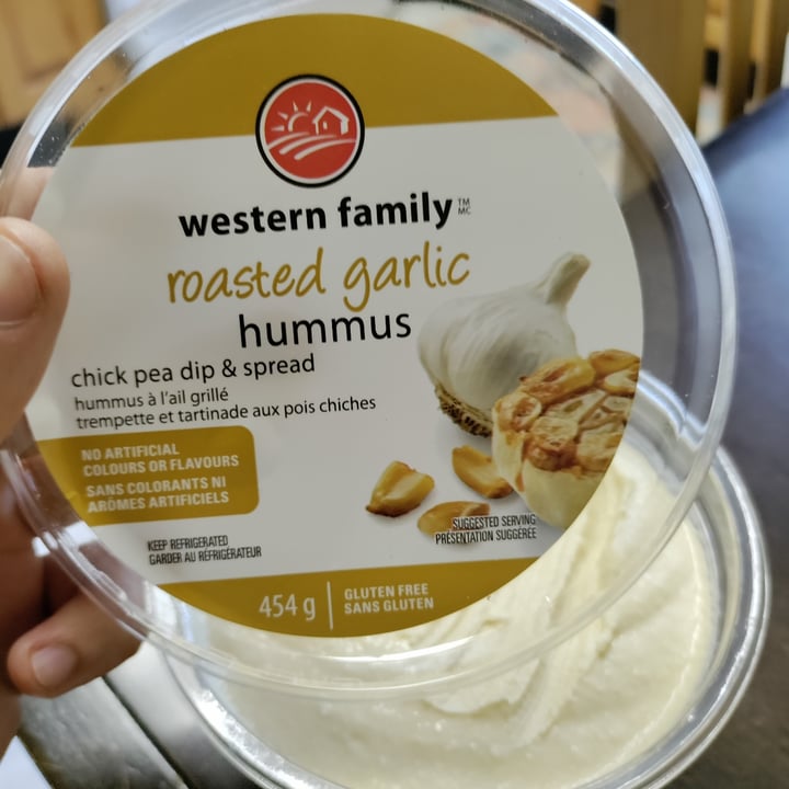 Western family Roasted Garlic Hummus Review abillion