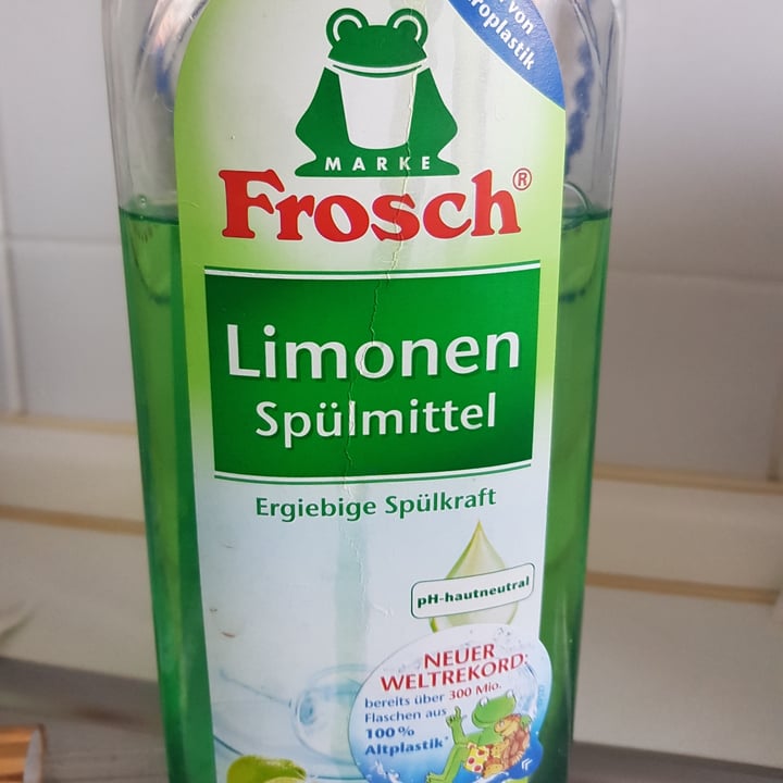 photo of Frosch Limonen Spülmittel shared by @vegalexandra on  06 Sep 2020 - review