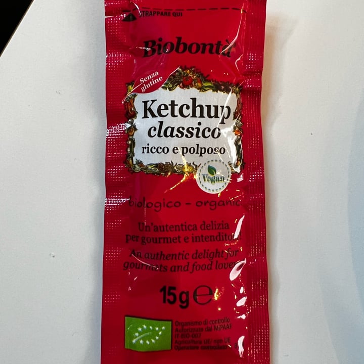 photo of Biobontà Ketchup Classico shared by @saretta32 on  05 Apr 2022 - review