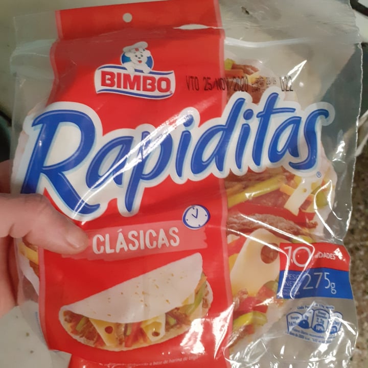 photo of Bimbo Rapiditas shared by @unmarcianovegano on  11 Oct 2020 - review