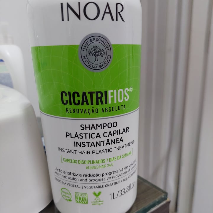 photo of Inoar Cicatrifios Shampoo shared by @andreabvenancio on  28 May 2022 - review