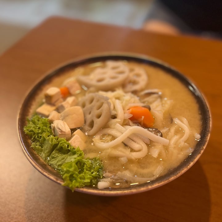 photo of The Plant Food Miso Udon Soup Noodles shared by @consciouscookieee on  26 Sep 2022 - review