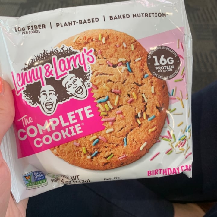 photo of Lenny & Larry’s The Complete Cookie Birthday Cake shared by @lbade on  21 Jul 2020 - review