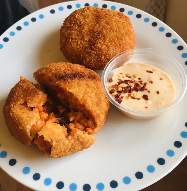 photo of Sora Lella Vegan Roman Restaurant Spicy Suppli Romani shared by @katelouisepowell on  14 Mar 2020 - review