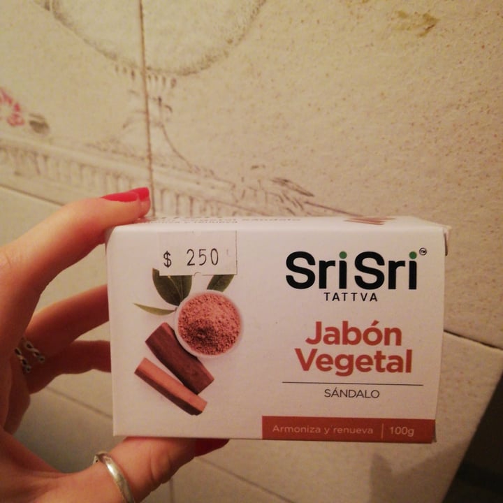 review photo of SriSri Tattva Jabon Vegetal de Sandalo shared by @garolaagustina on 30 Jun 2021 - review