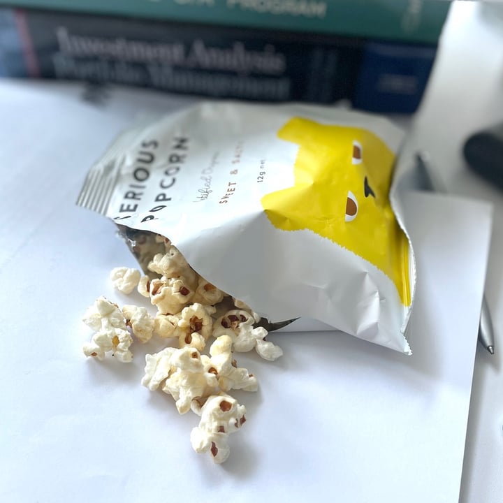 photo of Serious Food Co. Serious popcorn: sweet and salty shared by @jenniferj1s on  15 Jan 2021 - review
