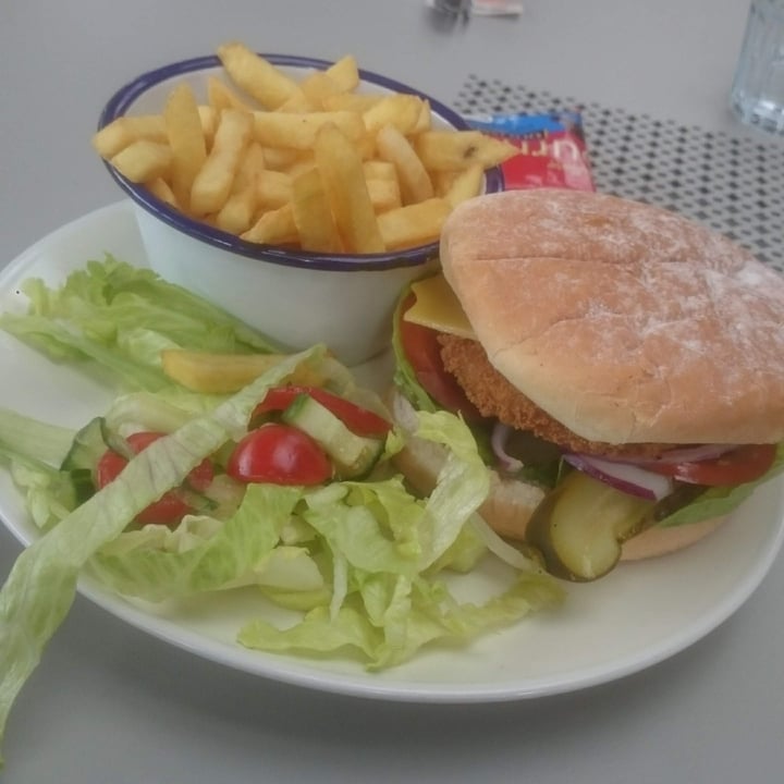 photo of The Retreat Animal Rescue Chicken Burger shared by @sunmoony on  31 Jul 2021 - review
