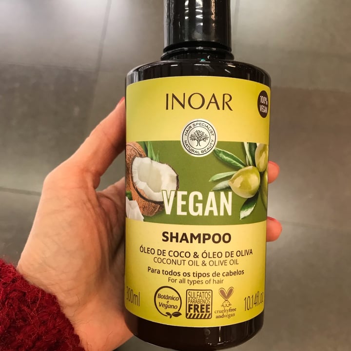 photo of Inoar Shampoo De Oleo De Coco E Oleo De Oliva shared by @claudiacoratto on  13 Jun 2022 - review