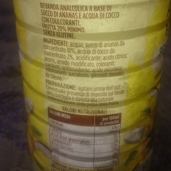 review photo of Spumador Ananas E Cocco shared by @andreaillungo on 22 Jun 2022 - review
