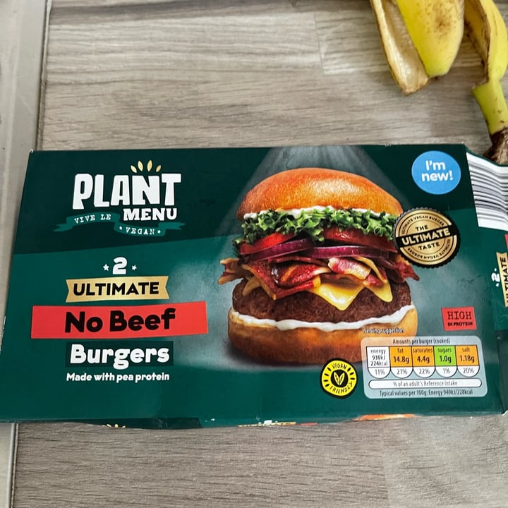 review photo of Plant Menu 2 ultimate no beef burgers shared by @valeriabr on 27 Oct 2021 - review