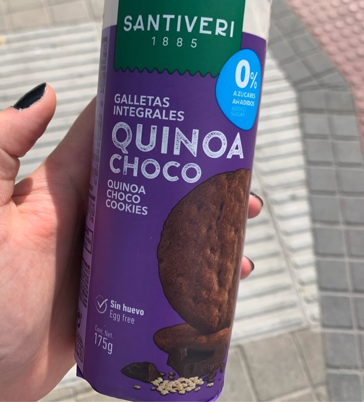 photo of Santiveri Galletas integrales de Quinoa y cacao shared by @ele5 on  22 Sep 2022 - review