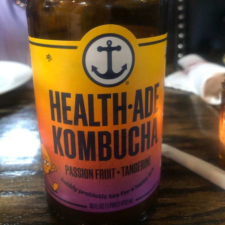 photo of Health-Ade Passion Fruit - Tangerine shared by @veg4lyfe on  17 Jun 2021 - review