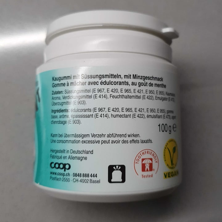 photo of Coop Chewing gum Green Mint shared by @saiveg on  02 Apr 2022 - review
