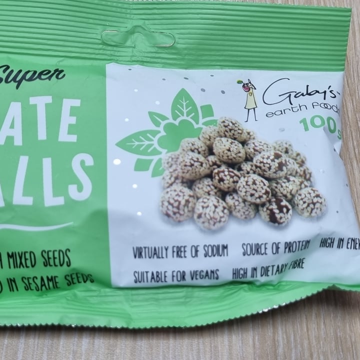 photo of Gaby’s Earth Foods Super Date Balls (mixed seeds) shared by @sunshineyum on  30 Mar 2022 - review
