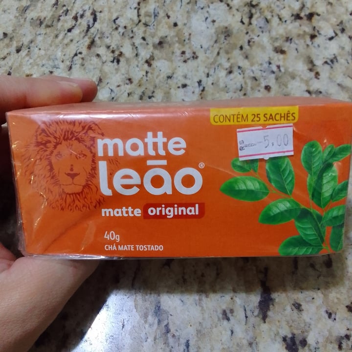 photo of Matte Leão Chá Matte Leão Original shared by @claiton on  13 May 2022 - review