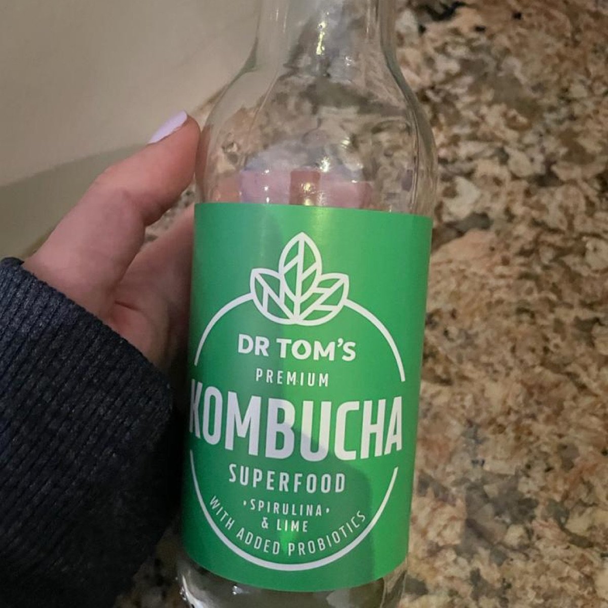 Dr Tom’s kombucha Spirulina & Lime Kombucha Reviews abillion