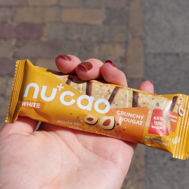 photo of Nucao White Crunchy Nougat shared by @frendssnotfood on  03 Jun 2022 - review