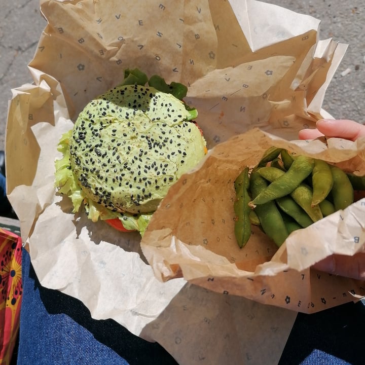 review photo of Flower Burger Jungle Burger With Edamame shared by @susy49 on 05 May 2021 - review