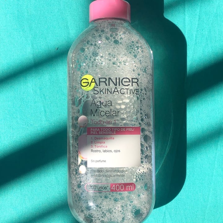 photo of Garnier Agua micelar 5 en 1 shared by @martuzoe on  03 Jan 2022 - review