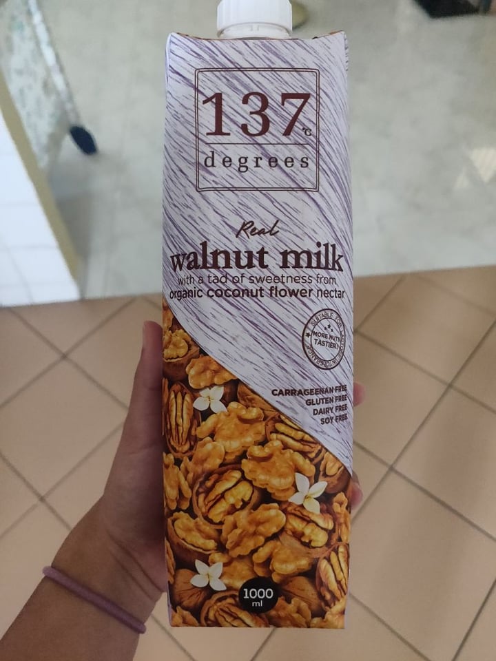 photo of 137 degrees 137 Degrees Walnut Milk Original shared by @qianyu on  21 Mar 2020 - review