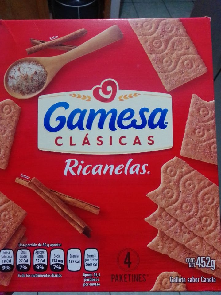 photo of Gamesa Ricanelas shared by @marm on  24 Dec 2019 - review