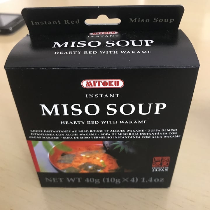 photo of Mitoku Instant Miso Soup shared by @ssaba on  03 Apr 2021 - review