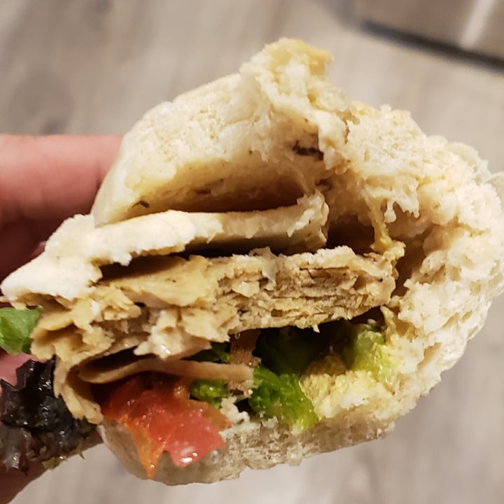 photo of The Herbivorous Butcher Turkey dill havarti sandwich shared by @ambularfortheanimals on  14 Jun 2022 - review