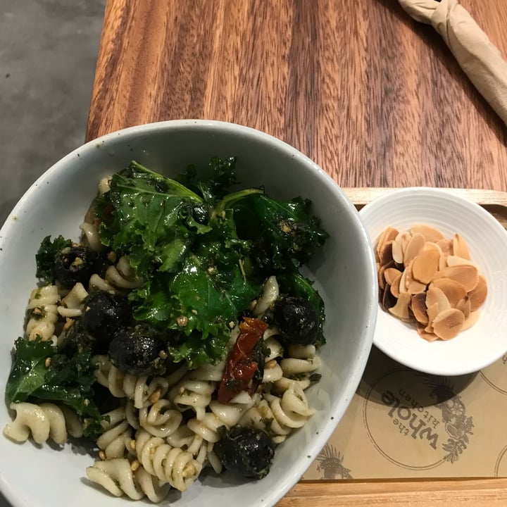 photo of The Whole Kitchen Kale Pesto Pasta Salad shared by @mayonnaise on  21 Oct 2021 - review