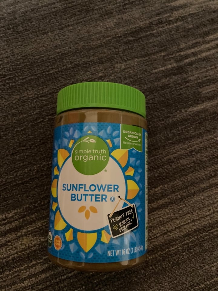 photo of Simple Truth Sunflower Butter shared by @em3720 on  14 Jan 2021 - review