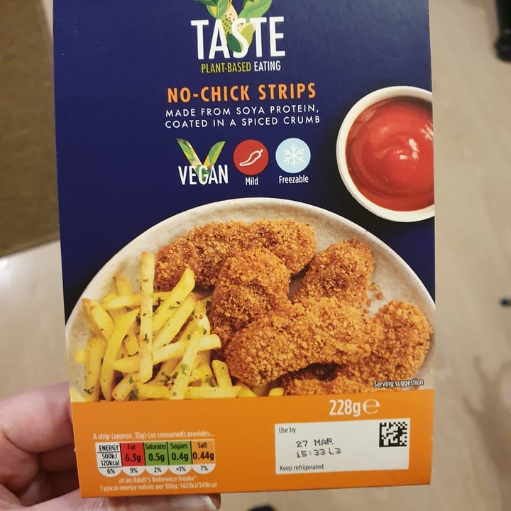 photo of Morrisons No Chick Strips shared by @gembean on  25 Mar 2021 - review
