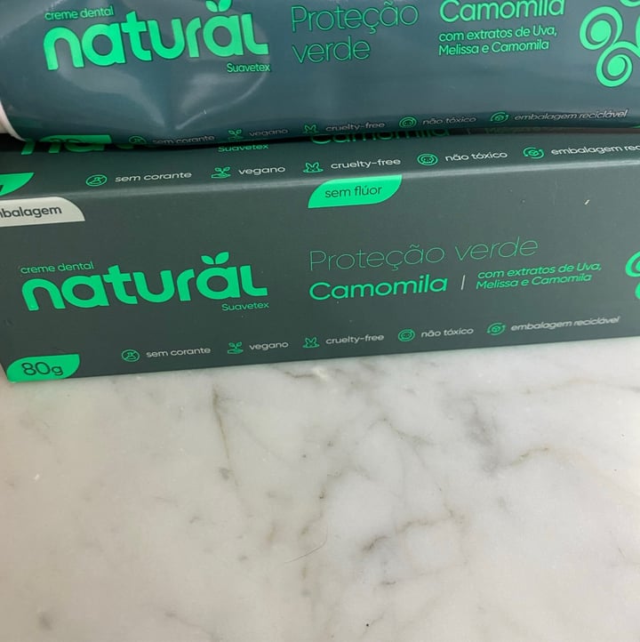 photo of Natural Joy Creme Dental Natural De Uva, Melissa E Camomila shared by @silviamarchi on  09 Jun 2022 - review