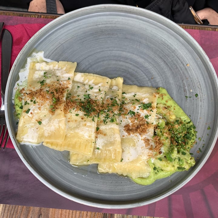 photo of Rifugio Romano Ravioli broccoli E Salsiccia Beyond shared by @giuliacala on  03 Apr 2022 - review