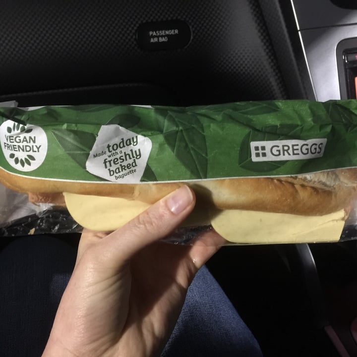 photo of Greggs Vegan Ham and Cheeze Baguette shared by @ameriamber on  02 Jul 2021 - review