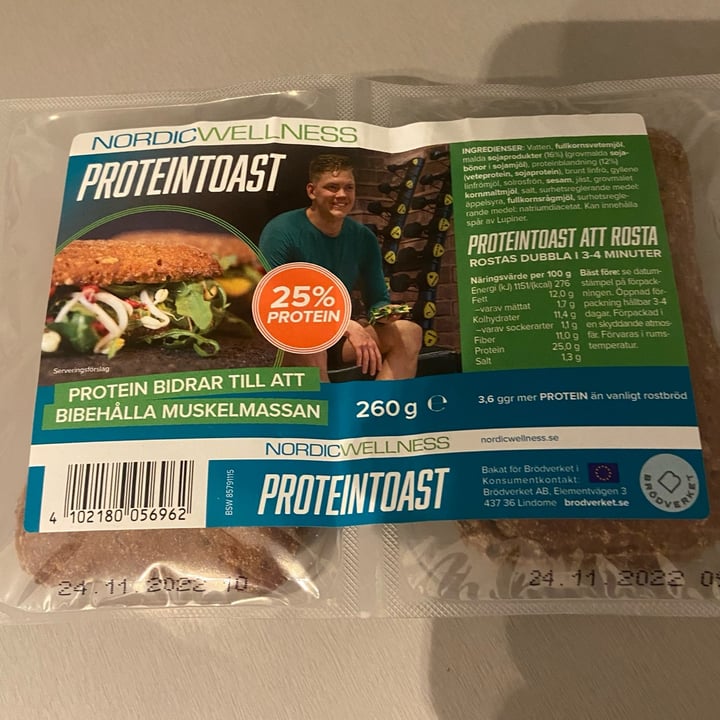 photo of Nordic Wellness Proteinbröd shared by @marieheidi on  26 Jun 2022 - review