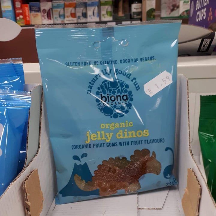 photo of Biona Organic Vegan Jelly Dinos shared by @aliceharriet on  29 Dec 2019 - review