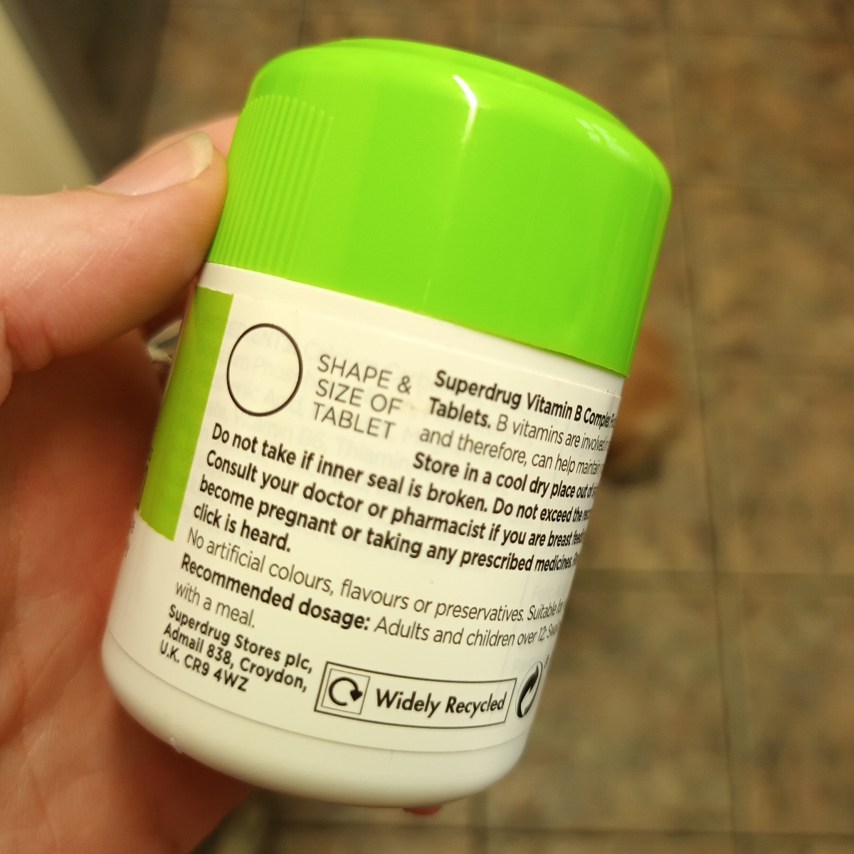 Superdrug Store plc Vitamin B Complex Reviews abillion