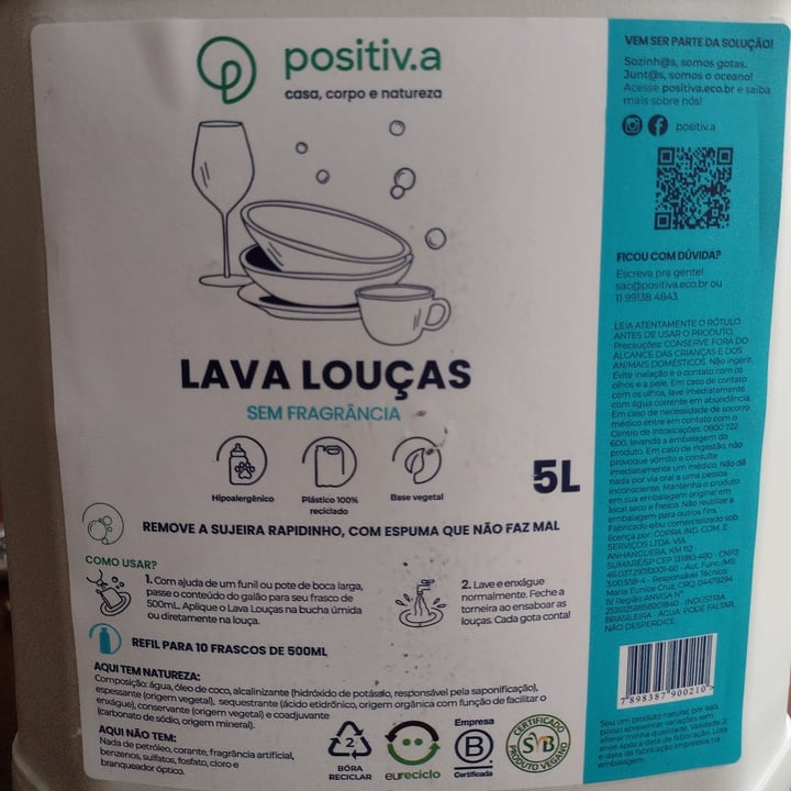 review photo of Positiv.a Lava Louças shared by @raquelrpes on 29 Apr 2022 - review