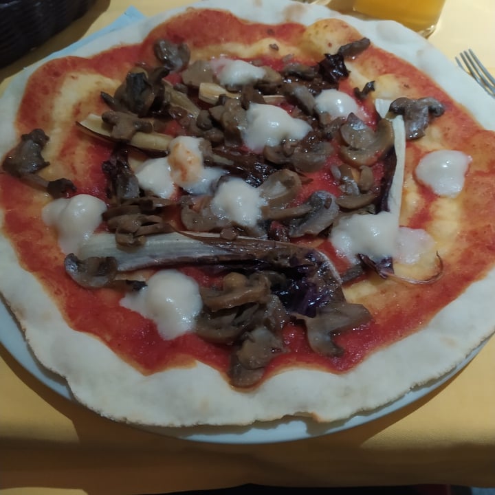 review photo of Pizzeria Al Carmine Pizza radicchio e funghi shared by @laurtita398 on 15 Dec 2021 - review