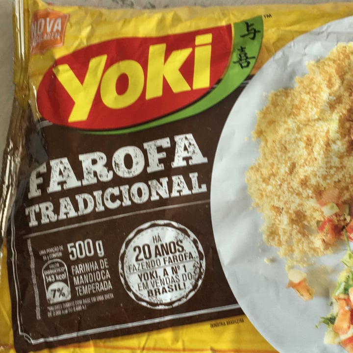 review photo of Yoki Farofa De Mandioca shared by @mmartagr on 26 Oct 2022 - review