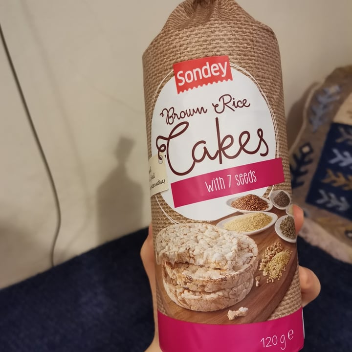 Sondey Brown Rice Cakes With 7 Seeds Review abillion